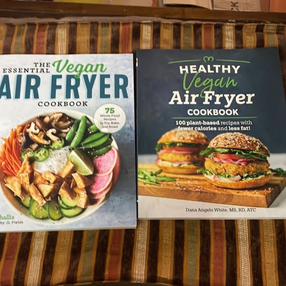 Vegan air fryer cookbooks